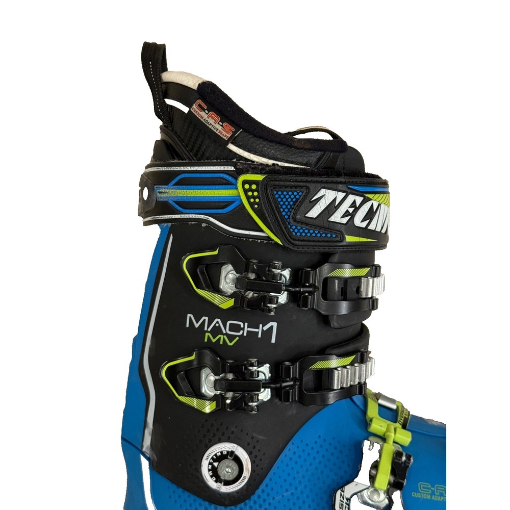 Tecnica Mach1 MV 120 Men's Ski Boots 28.5 Mondo Blue CAS Alpine Downhill - Picture 12 of 15
